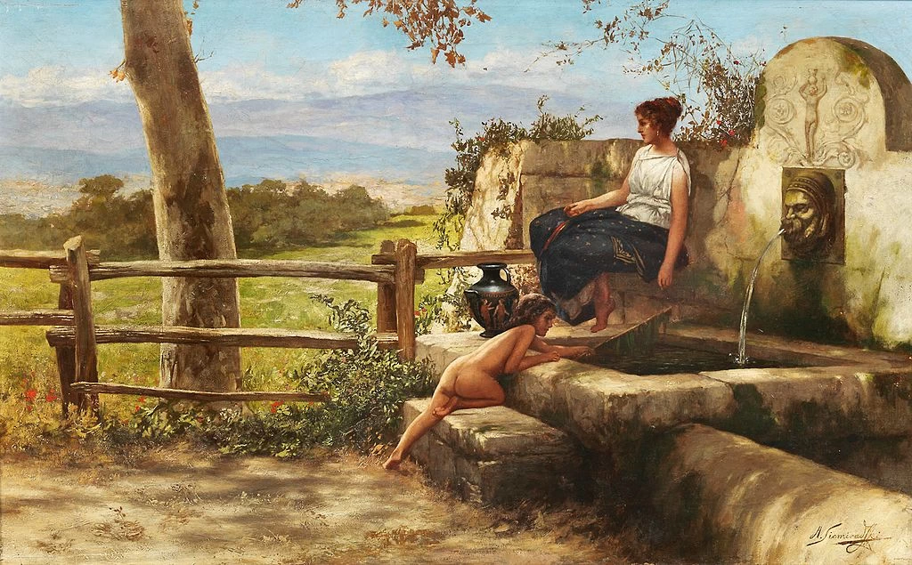 Henryk Siemiradzki - Motivo dell'antichità greca